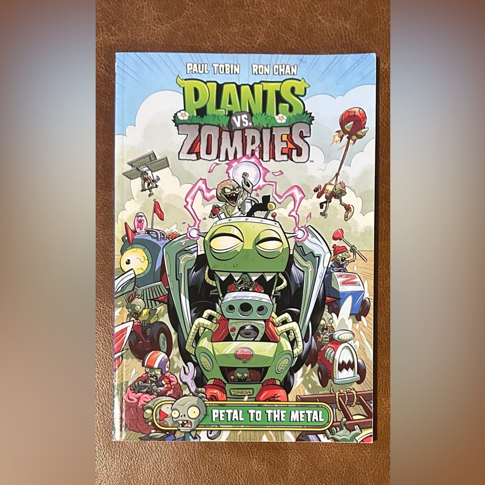 Plants vs. Zombies Petal to the Metal Paperback Comic Book